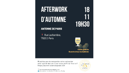 Afterwork d’automne - Antenne de Paris