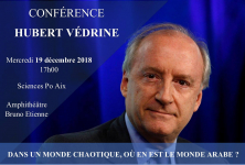 Hubert Védrine à Sciences Po Aix