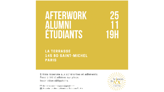 Afterwork Alumni Étudiants à Paris